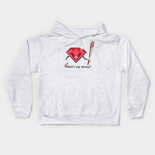 Blood Diamond Kids Hoodie by tokebi